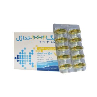 کپسول امگا 3 تداژل تهران دارو بسته 50 عددی