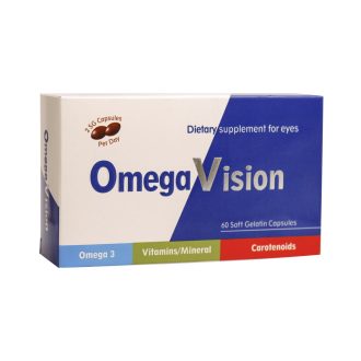 کپسول امگا ویژن دانا فارما بسته 60 عددی